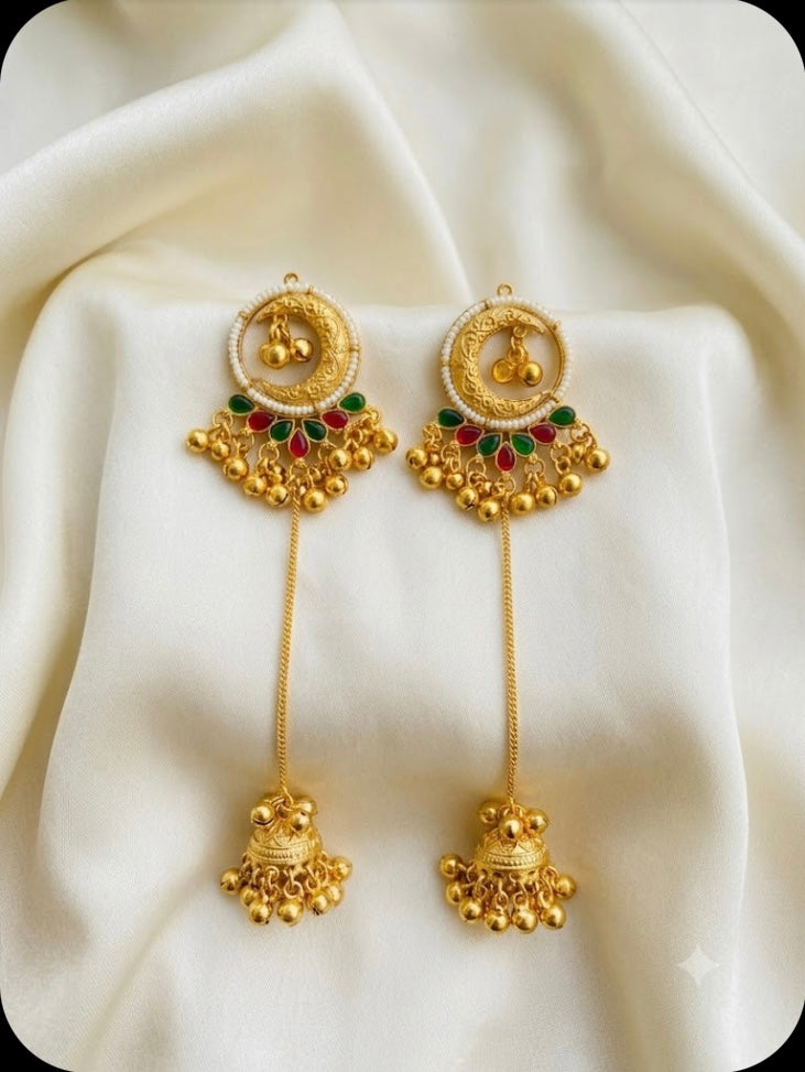 Sun stone earring