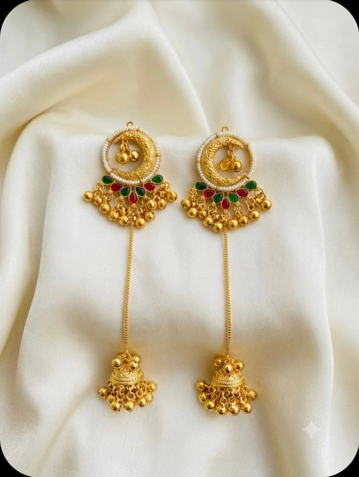 Sun stone earring