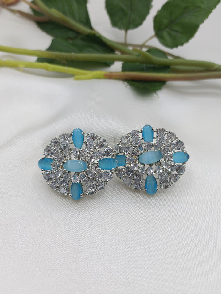 Jumbo floral studs