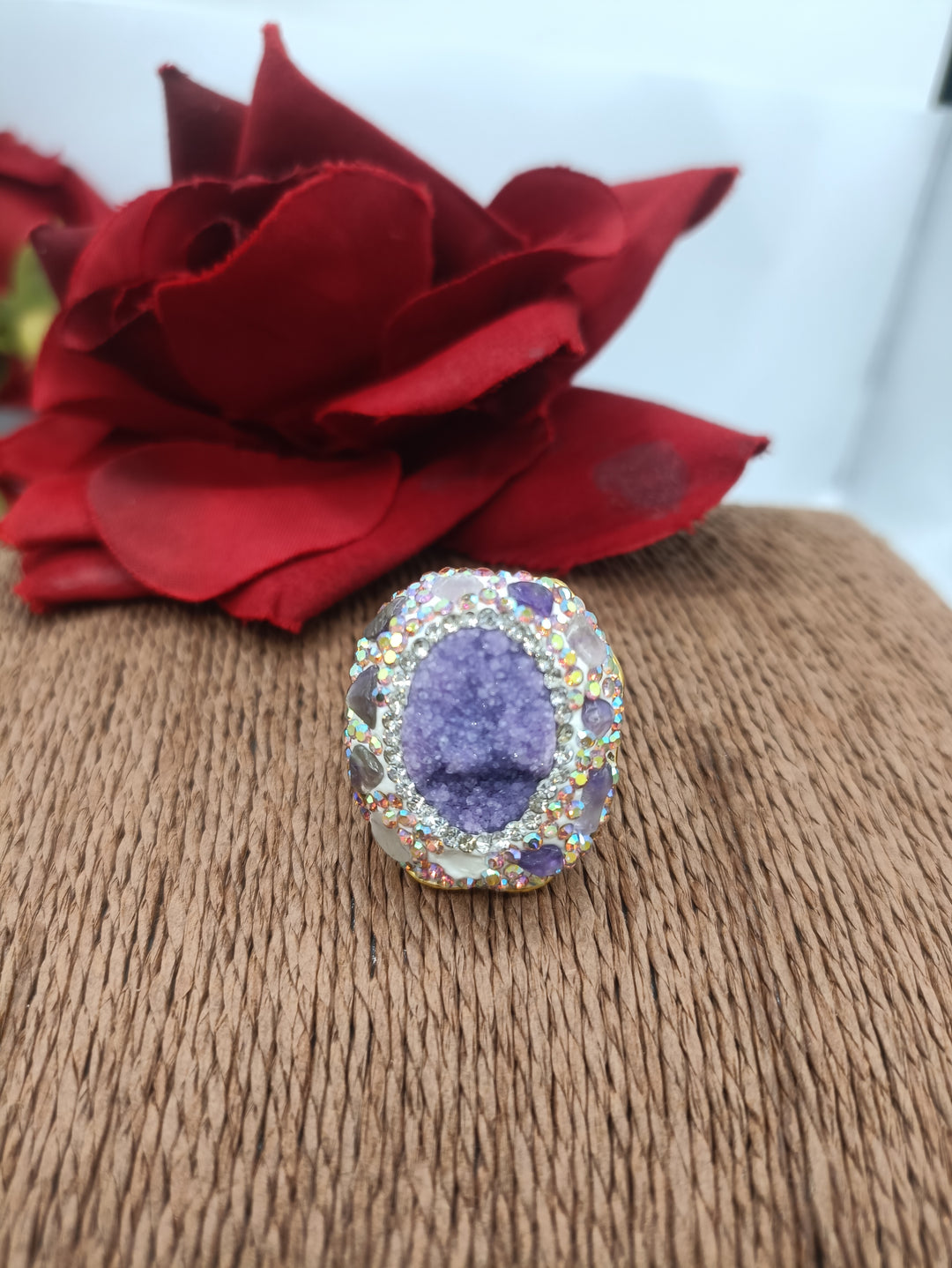 Afghani sapphire stone ring