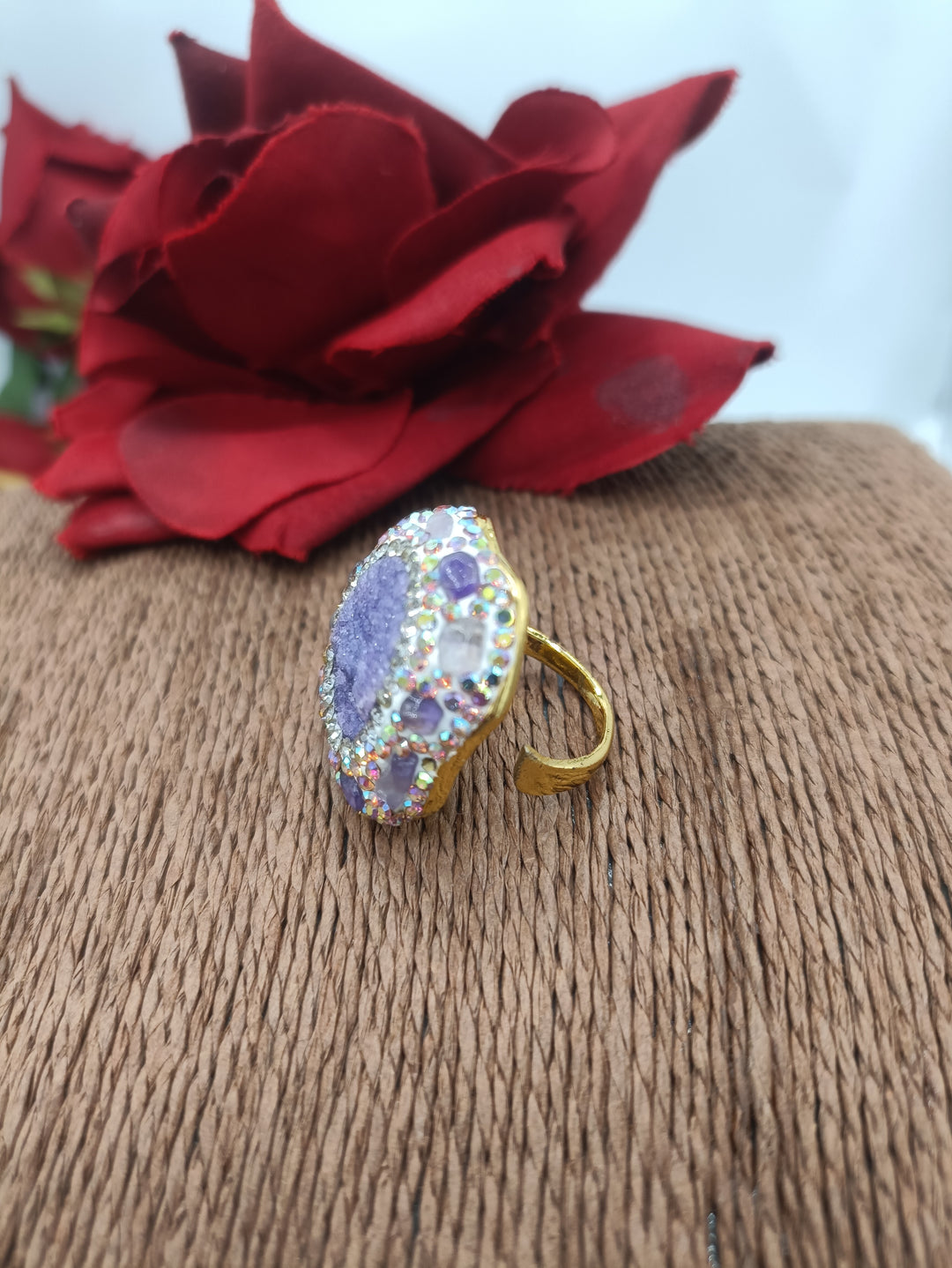 Afghani sapphire stone ring