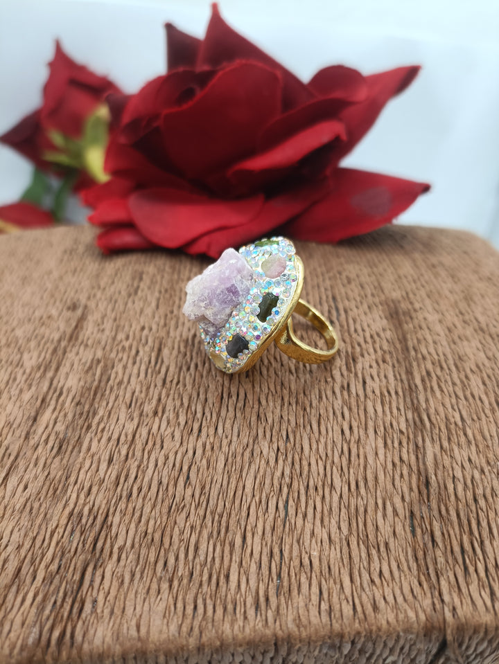 Afghani sapphire stone ring