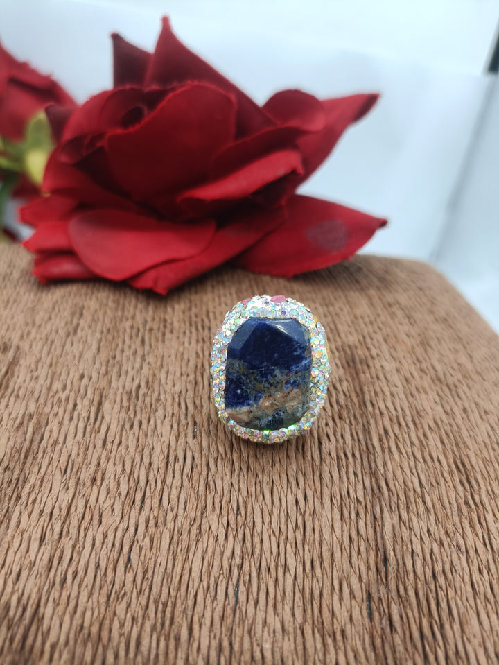 Afghani sapphire stone ring
