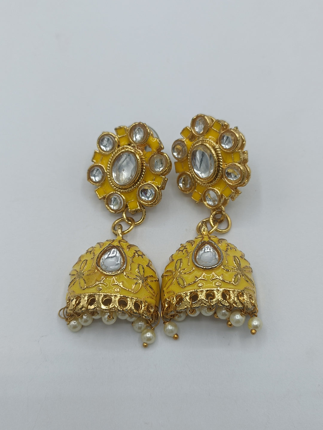 sparkling Kundan meenakari choker