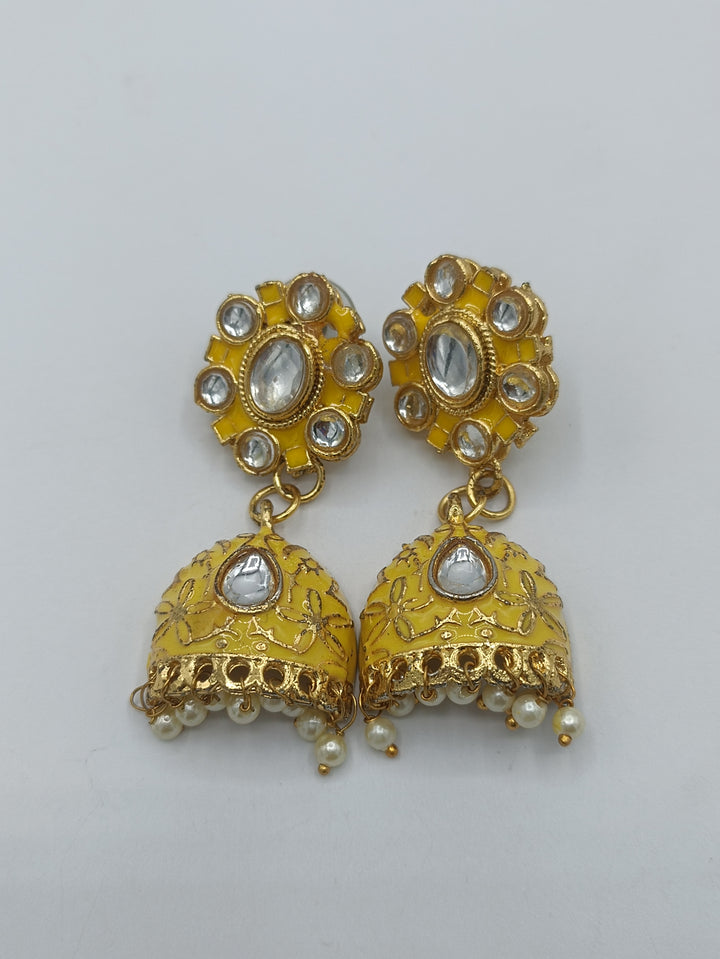 sparkling Kundan meenakari choker