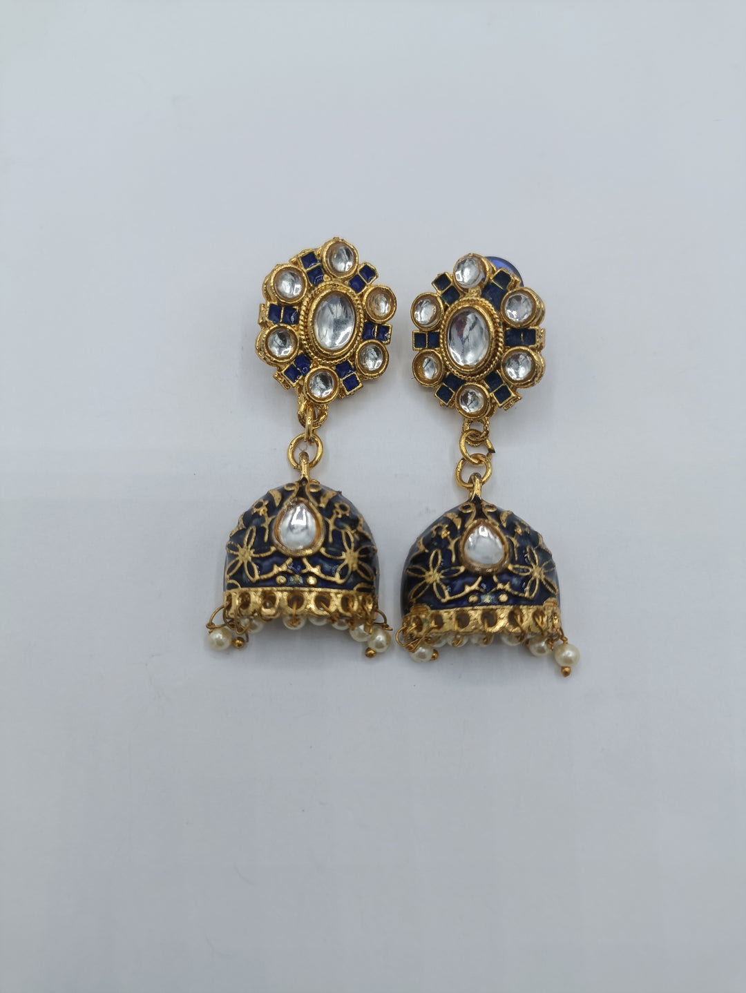 sparkling Kundan meenakari choker