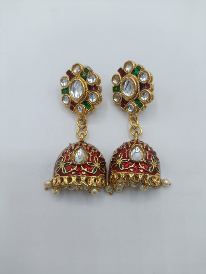 sparkling Kundan meenakari choker