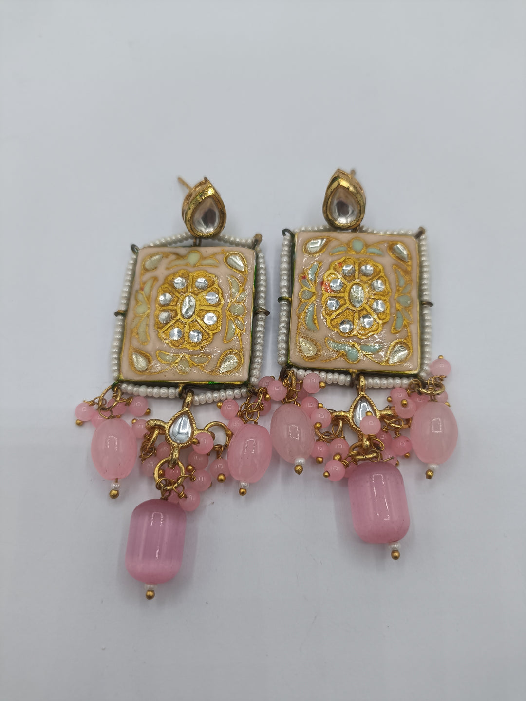 Squared Turkish Kundan choker