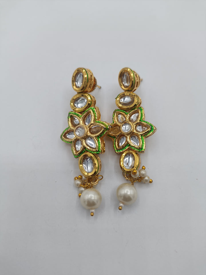 Floral Kundan choker