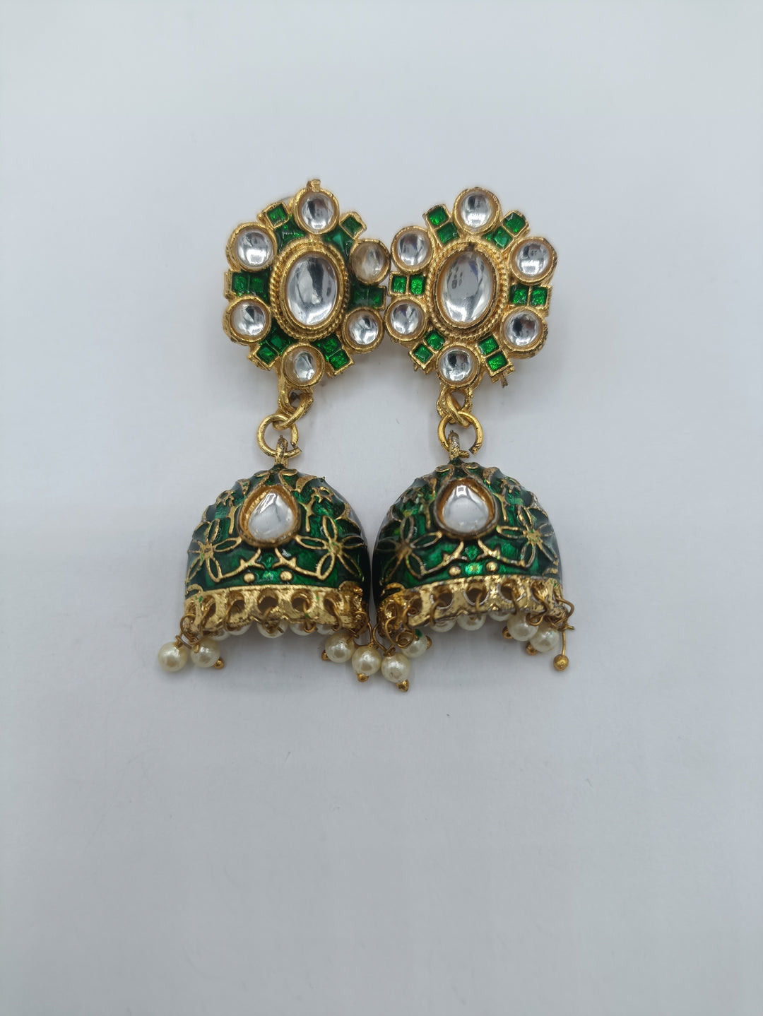 sparkling Kundan meenakari choker