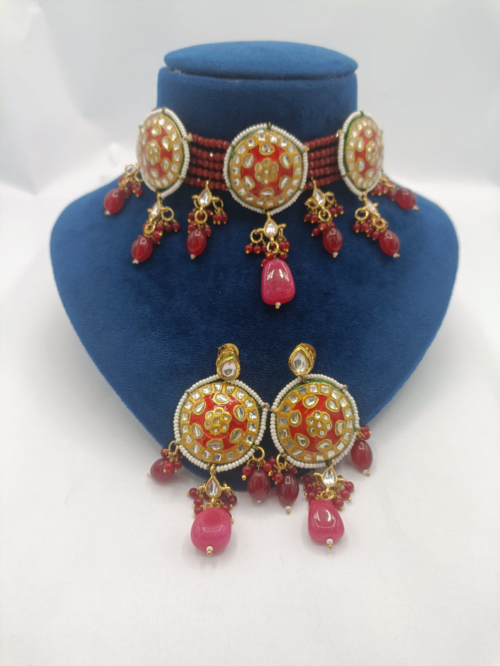Turkish inspired Kundan choker