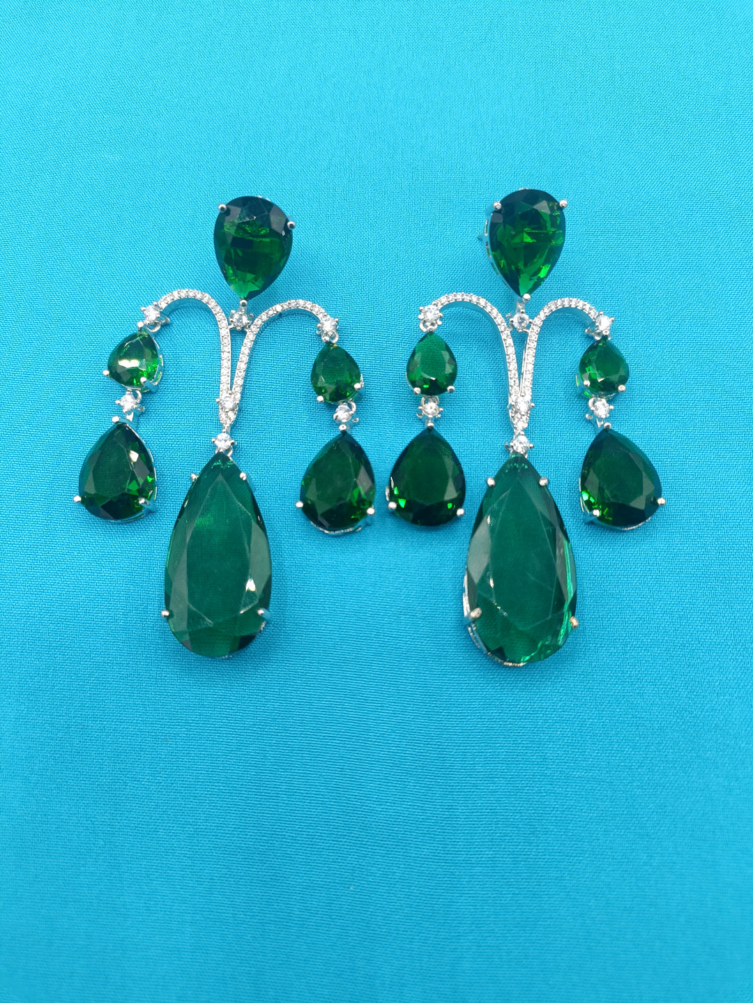 Jumbo diamond earrings