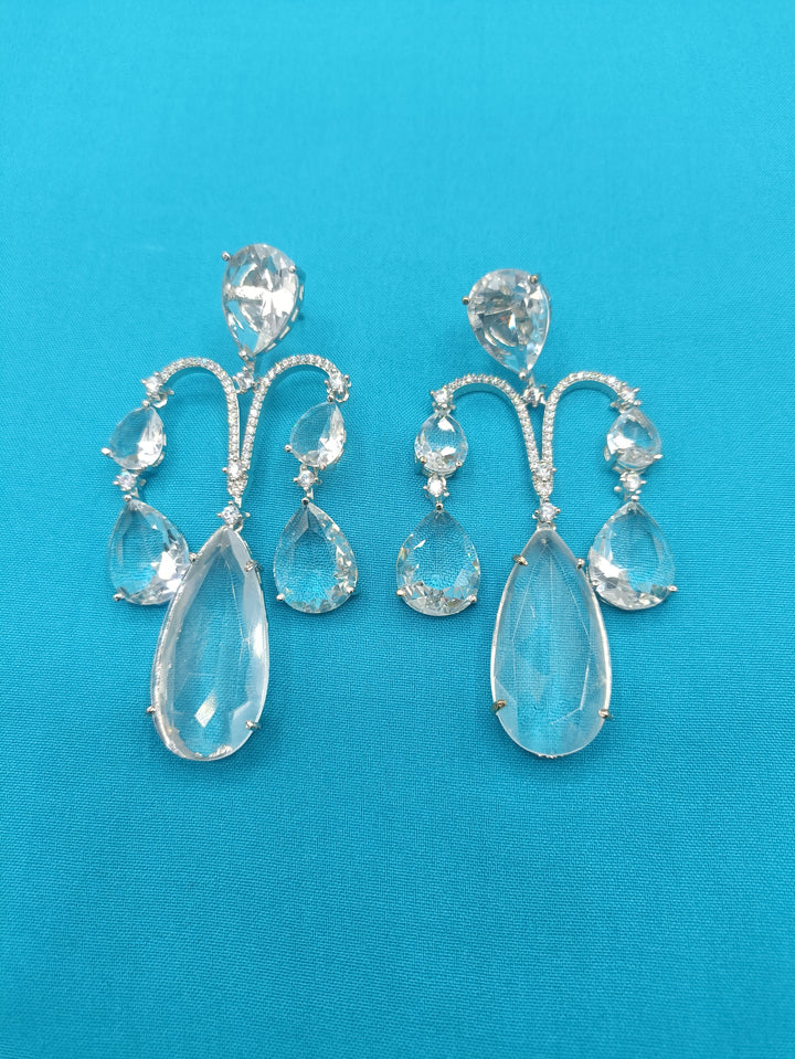 Jumbo diamond earrings