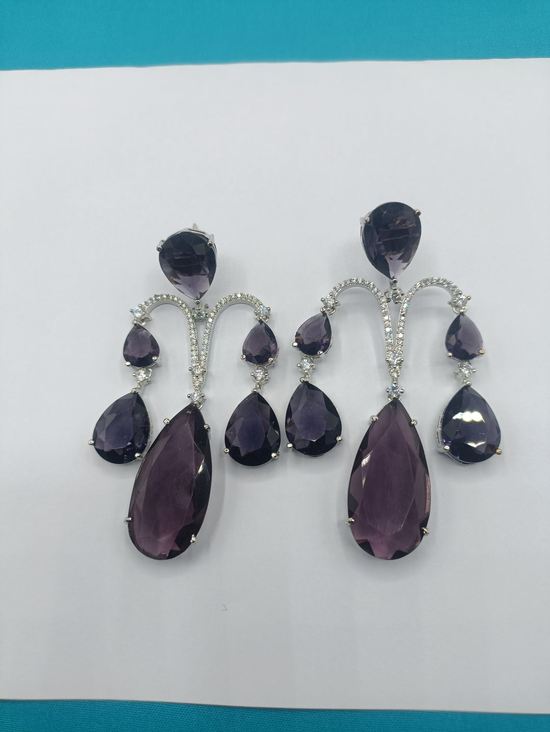 Jumbo diamond earrings