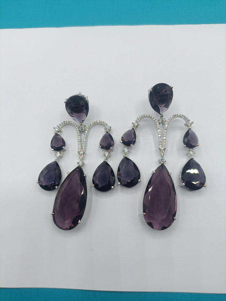 Jumbo diamond earrings