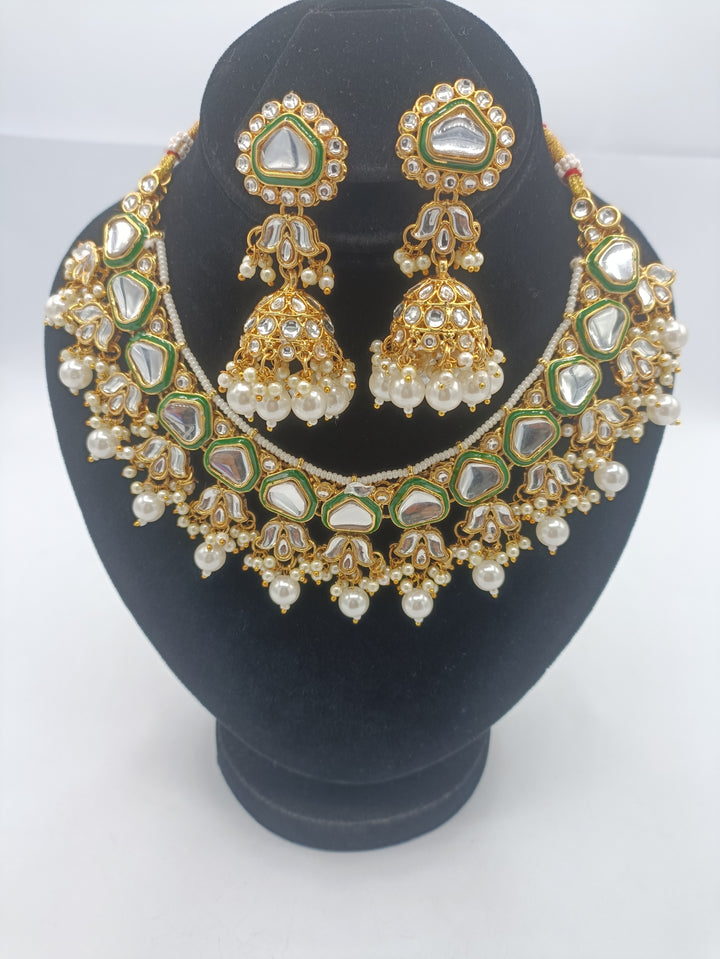 Sheesh kundan necklace