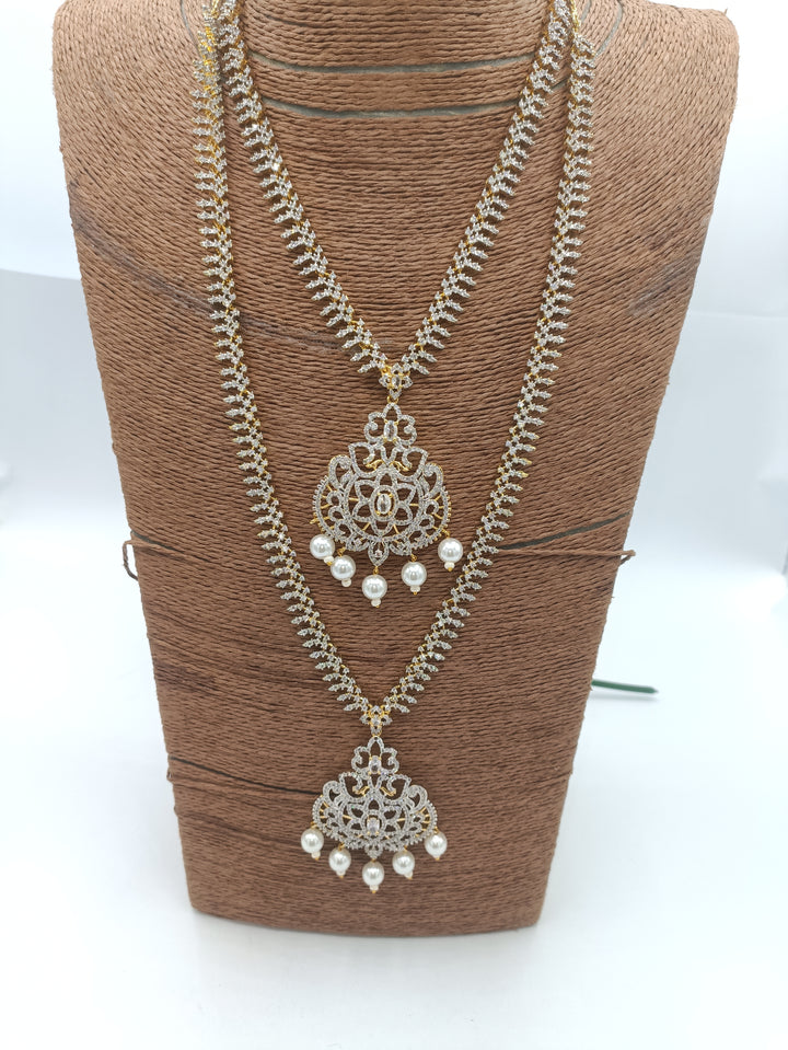 Glamorous necklace and Mala