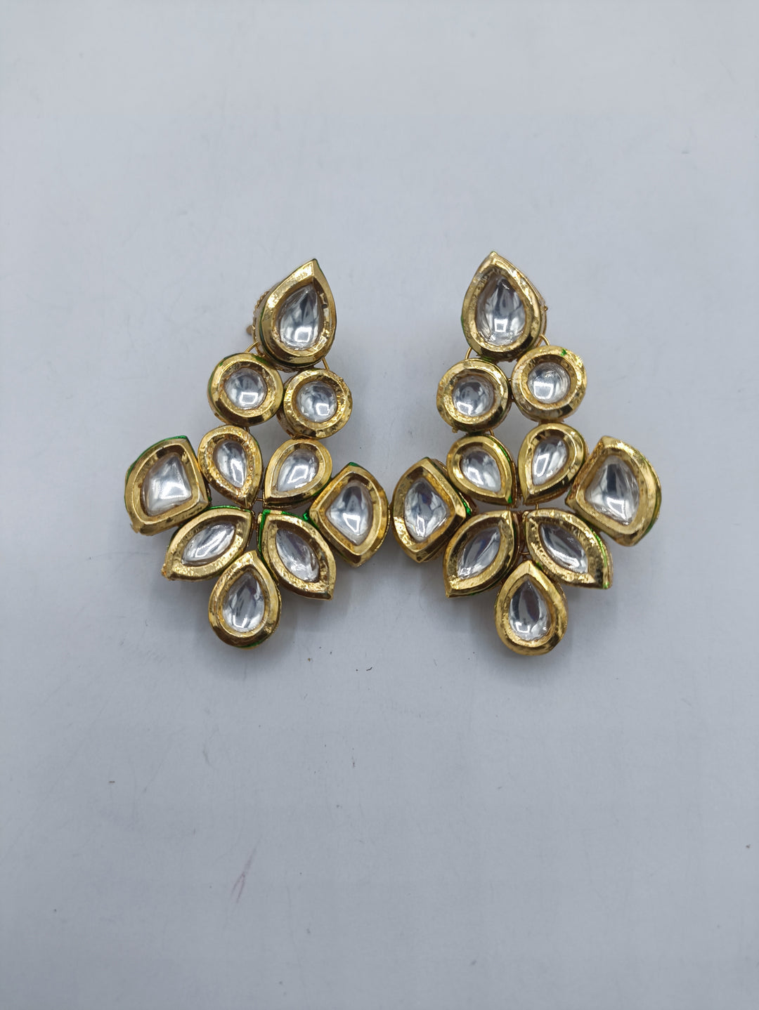 Kundan pool patti necklace