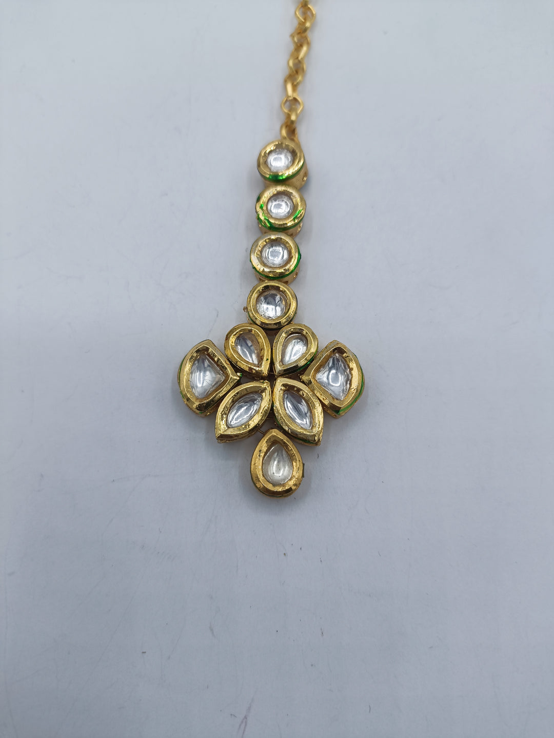 Kundan pool patti necklace