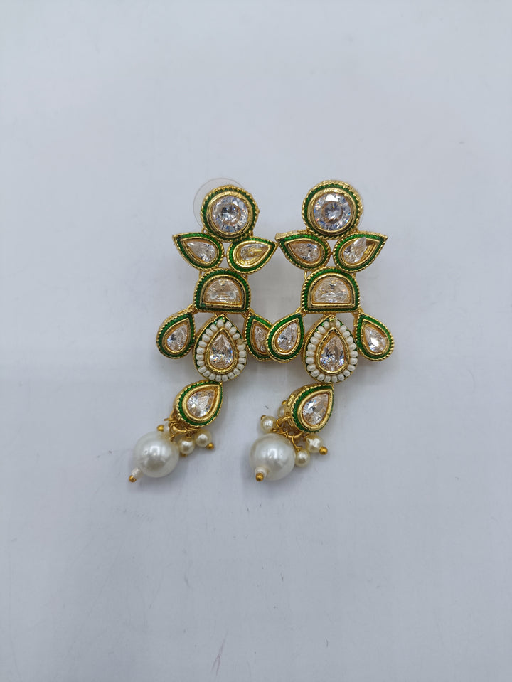 Zirconic Kundan necklace