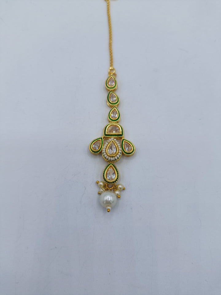 Zirconic Kundan necklace