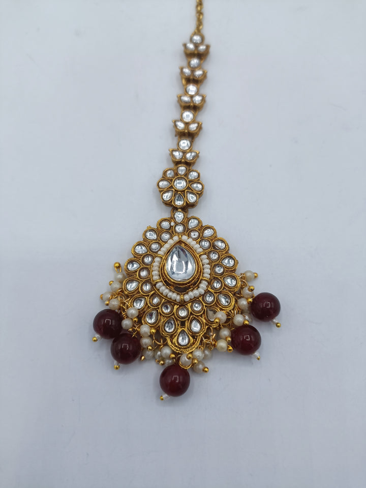 Kundan minakari bridal set