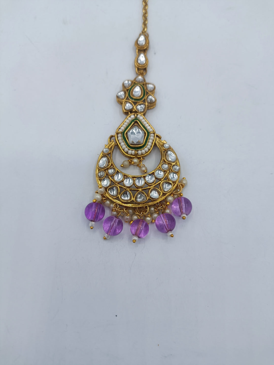 Sheesh kundan necklace