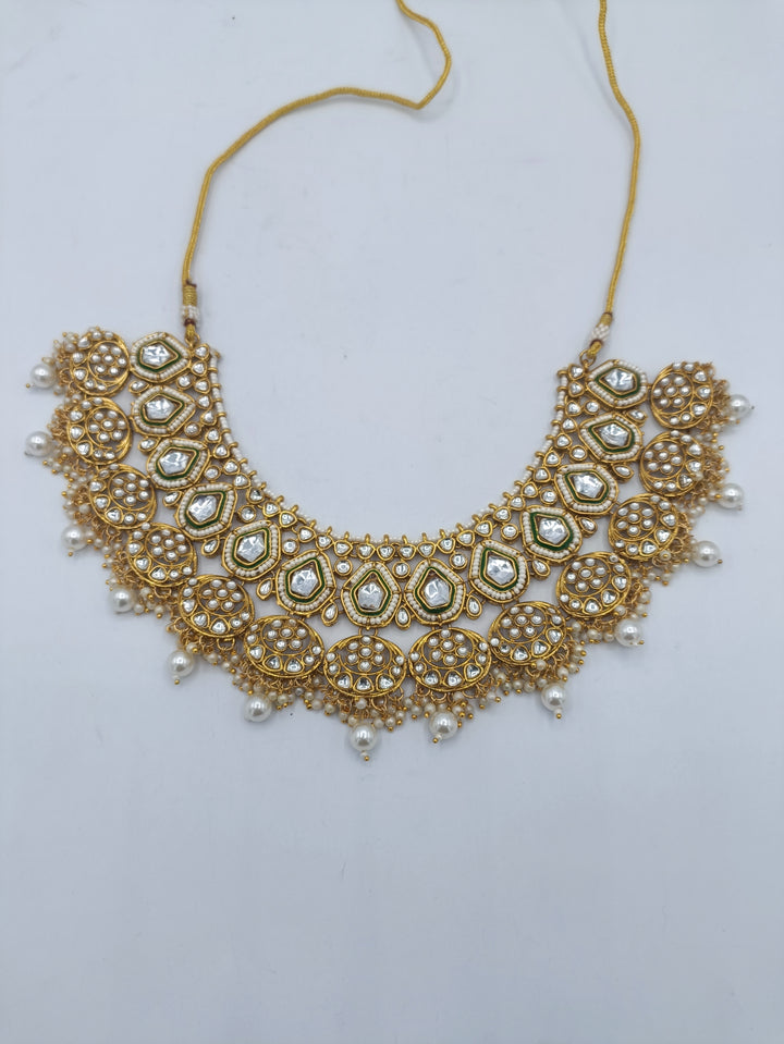 Sheesh kundan necklace