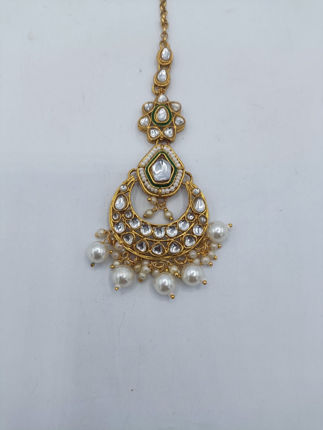Sheesh kundan necklace