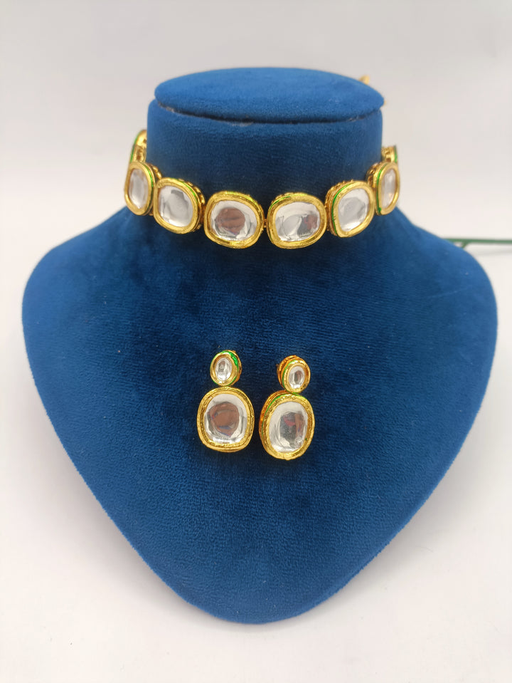 Stone Kundan choker