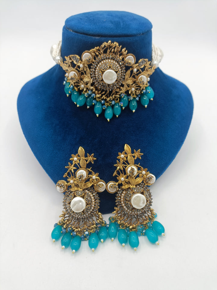 Turquoise Turkish choker