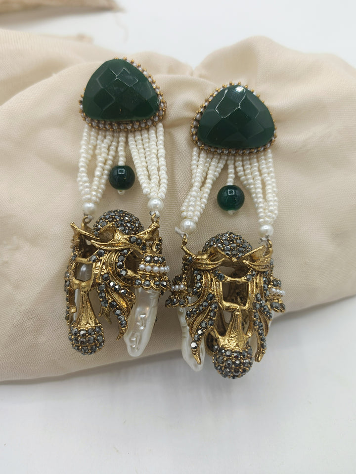 semiprecious earrings