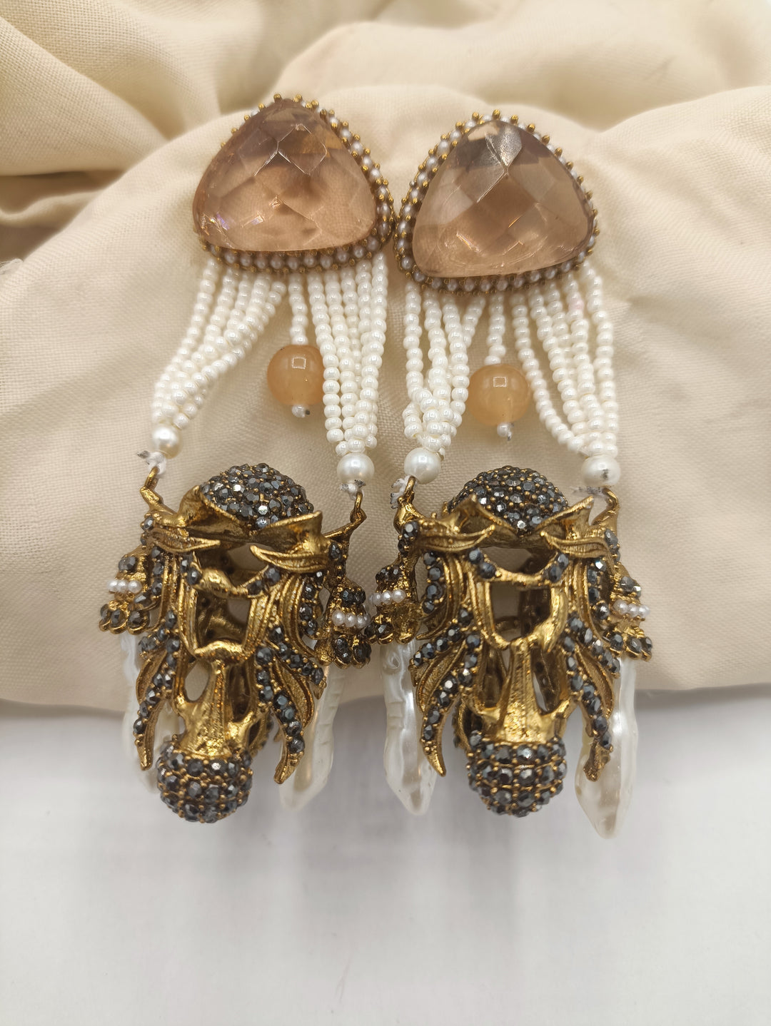 semiprecious earrings