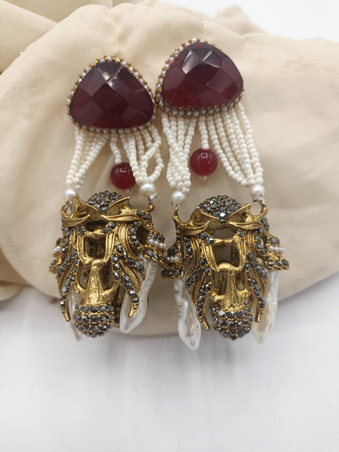 semiprecious earrings