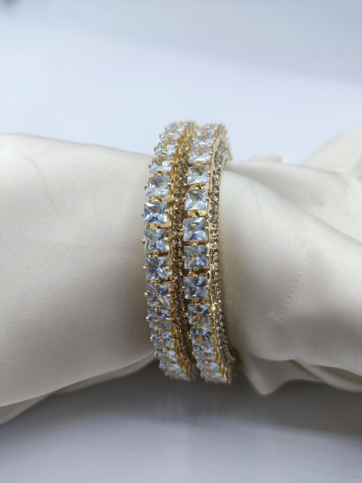 Mesmerizing diamond bangles
