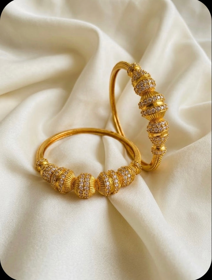 Royal Gold-Tone Bangles