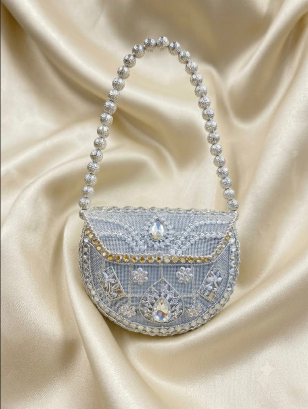 Diamond dust clutch