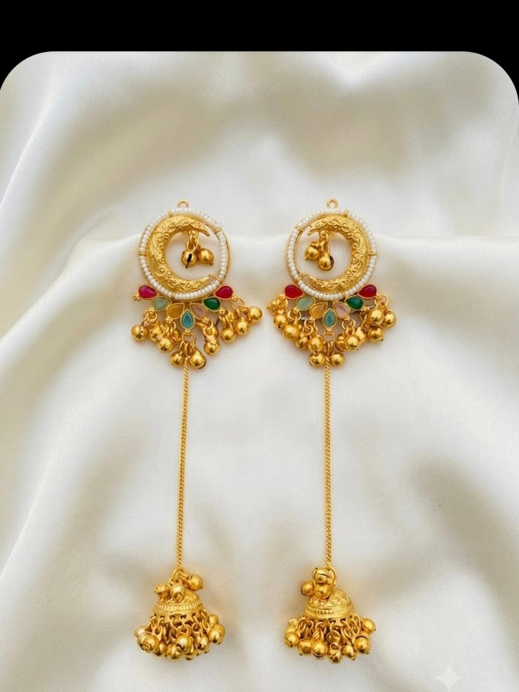 Sun stone earring