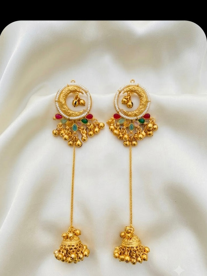 Sun stone earring