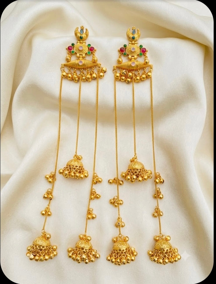 Kashmiri jhumka earring