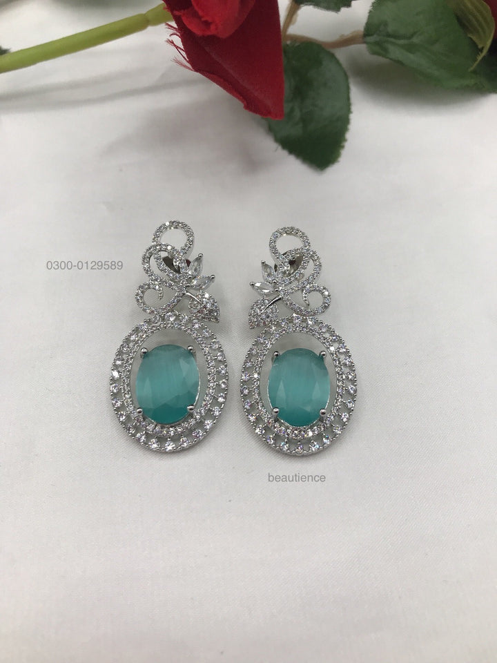 Silver platted earrings