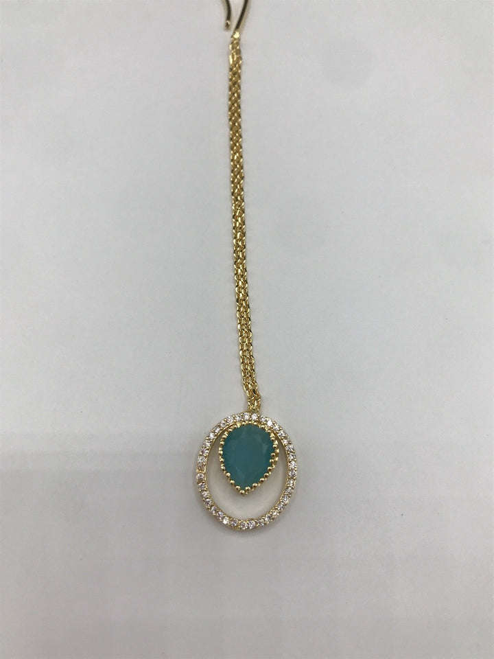 Gold platted neckline