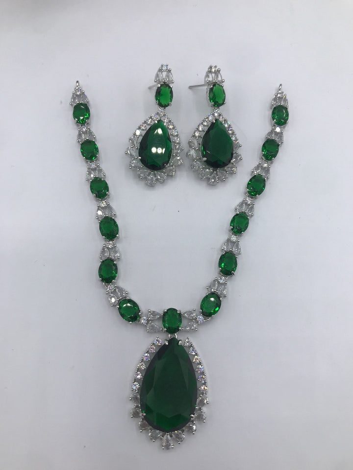 Stylish diamond neckline