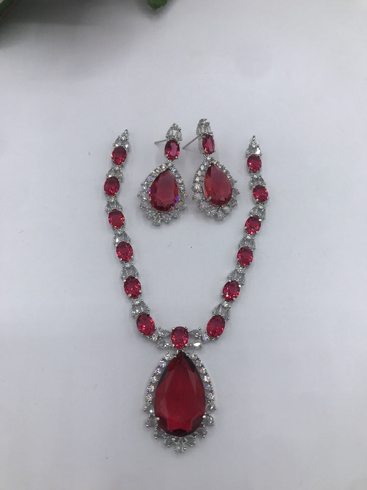 Stylish diamond neckline