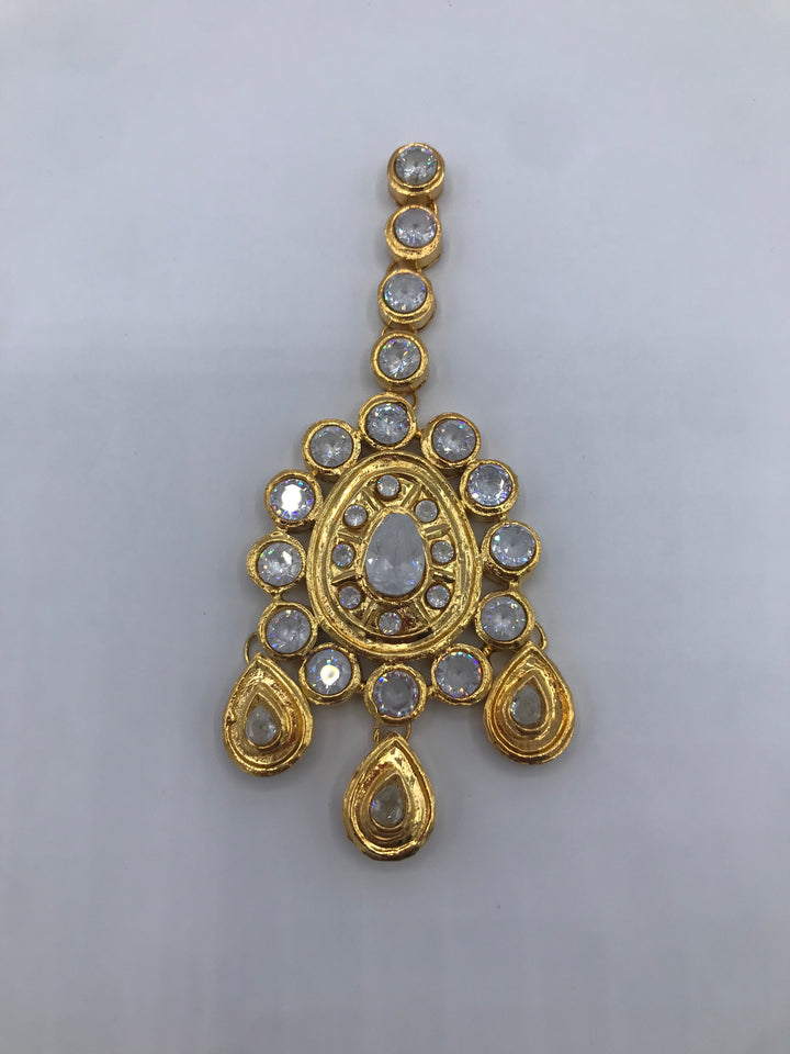 Kundan bridal set with real stones