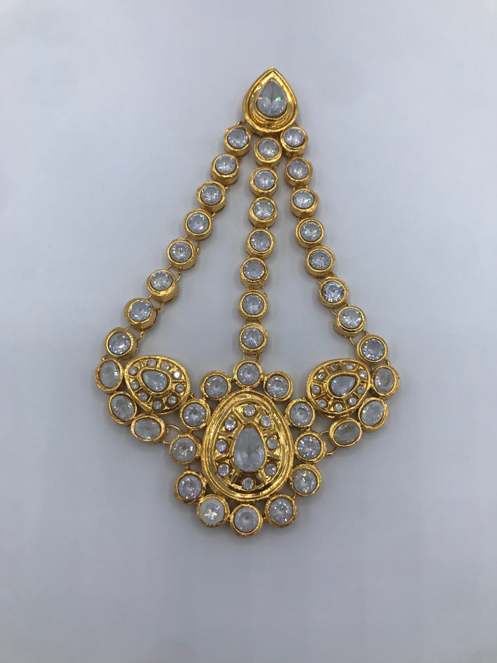 Kundan bridal set with real stones