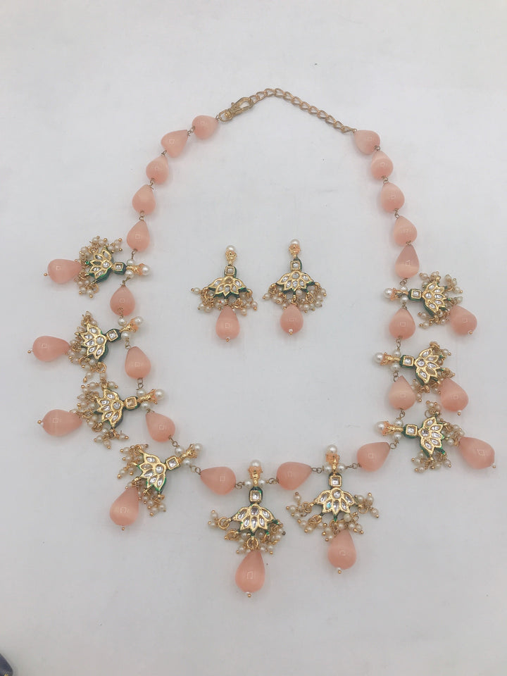 Monalisa beads kundan mala