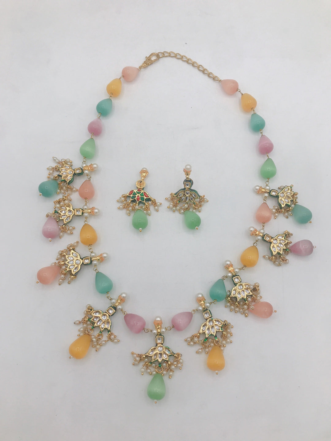 Monalisa beads kundan mala