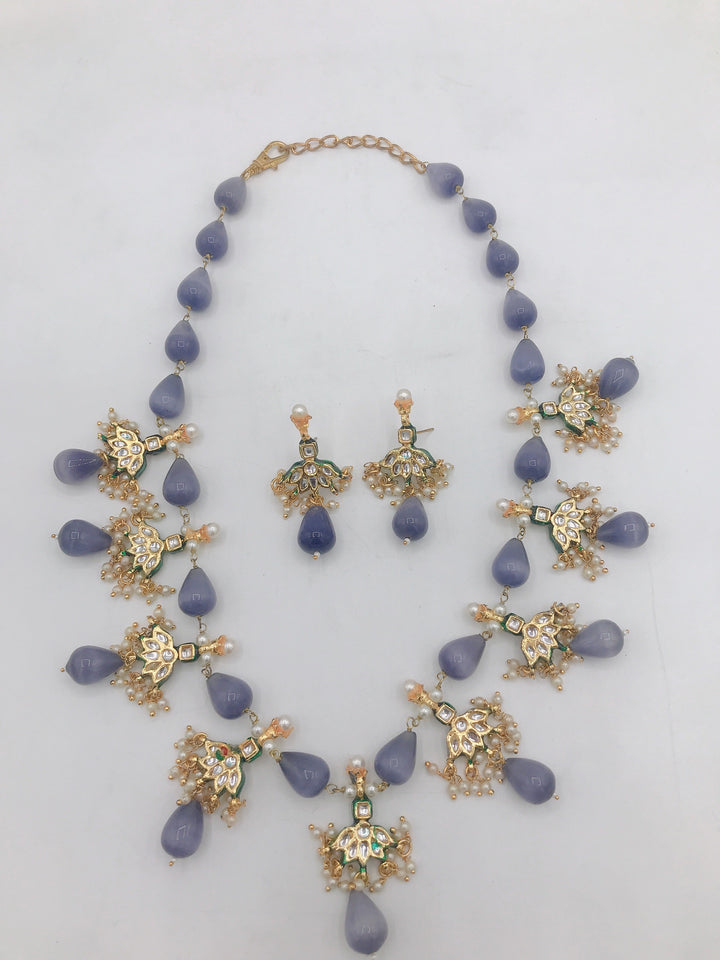 Monalisa beads kundan mala