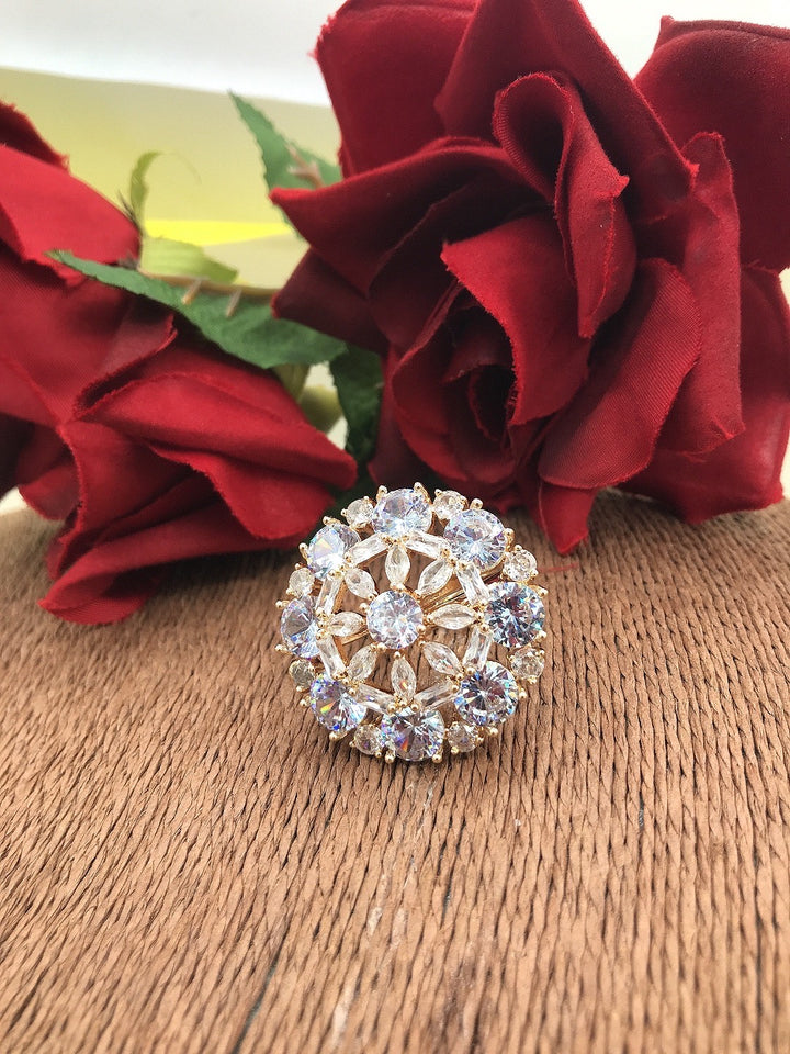 stunning stones ring